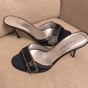 DOLCE & GABBANA Navy heels size 36-1/2